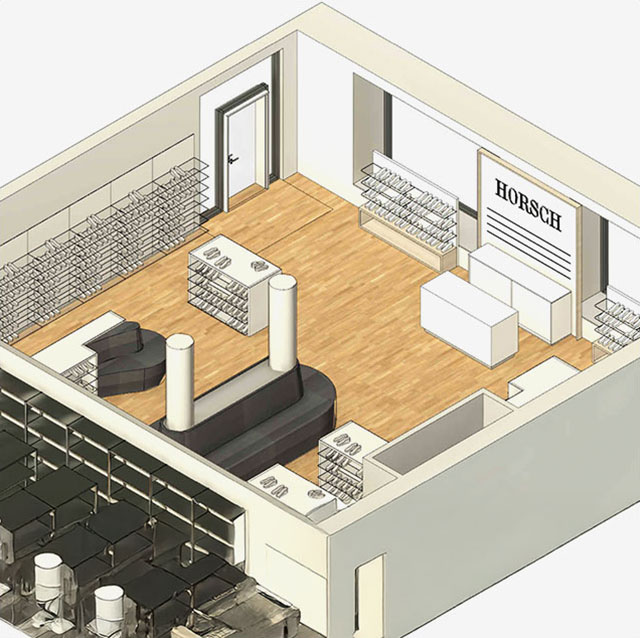Simulation Hamburg Filiale